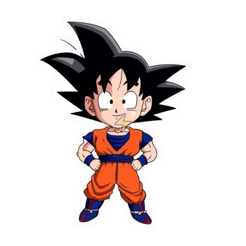 Sticker de Goku - comprar en Argentina