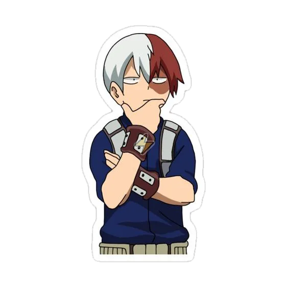 Sticker de Shoto Todoroki - comprar en Argentina