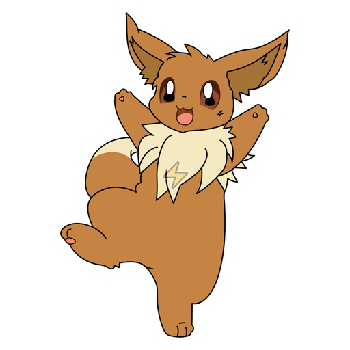Sticker de Eevee - comprar en Argentina