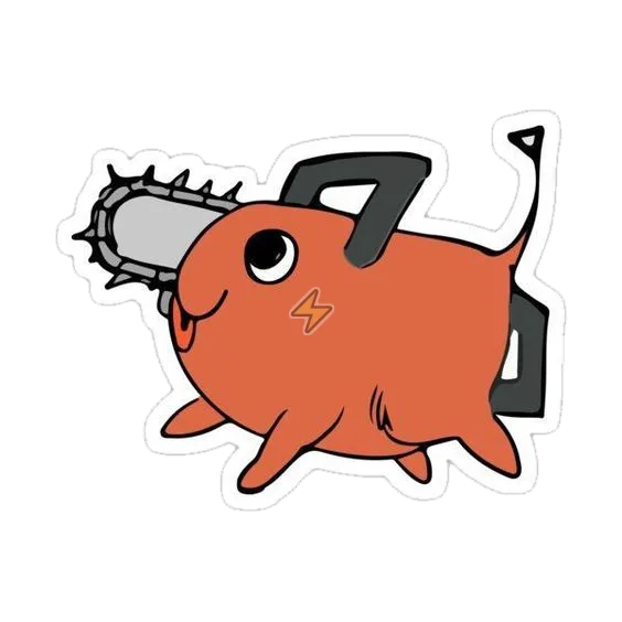 Sticker de Chainsaw Man - comprar en Argentina