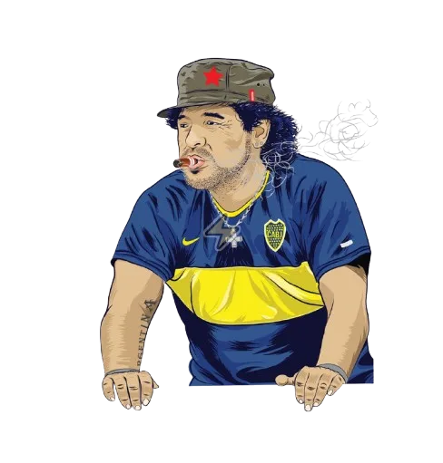 Sticker de Diego Maradona - comprar en Argentina