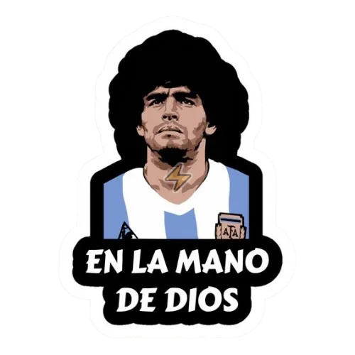 Sticker de Diego Maradona - comprar en Argentina