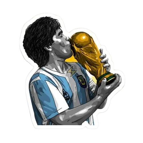 Sticker de Diego Maradona - comprar en Argentina