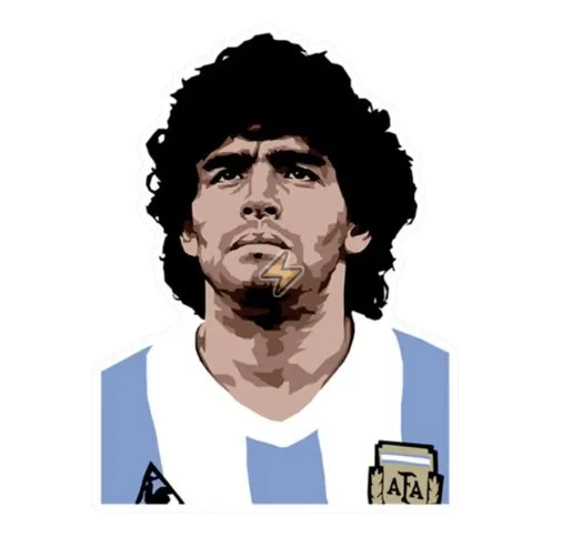 Sticker de Diego Maradona - comprar en Argentina