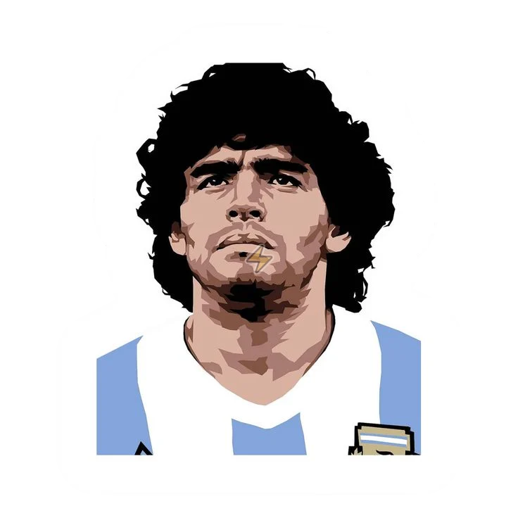 Sticker de Diego Maradona - comprar en Argentina