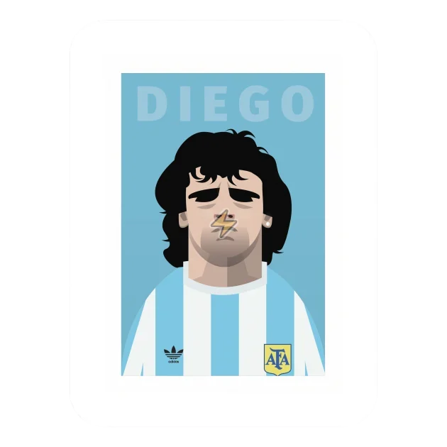 Sticker de Diego Maradona - comprar en Argentina