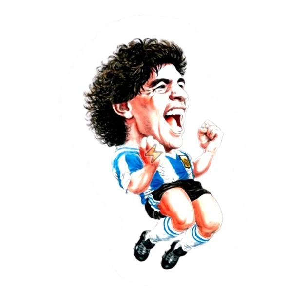 Sticker de Diego Maradona - comprar en Argentina