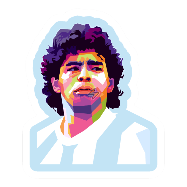 Sticker de Diego Maradona - comprar en Argentina