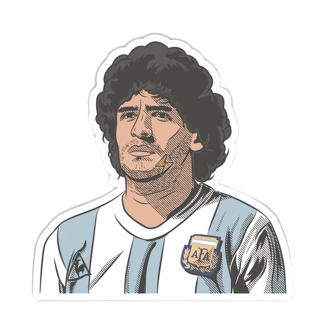 Sticker de Diego Maradona - comprar en Argentina