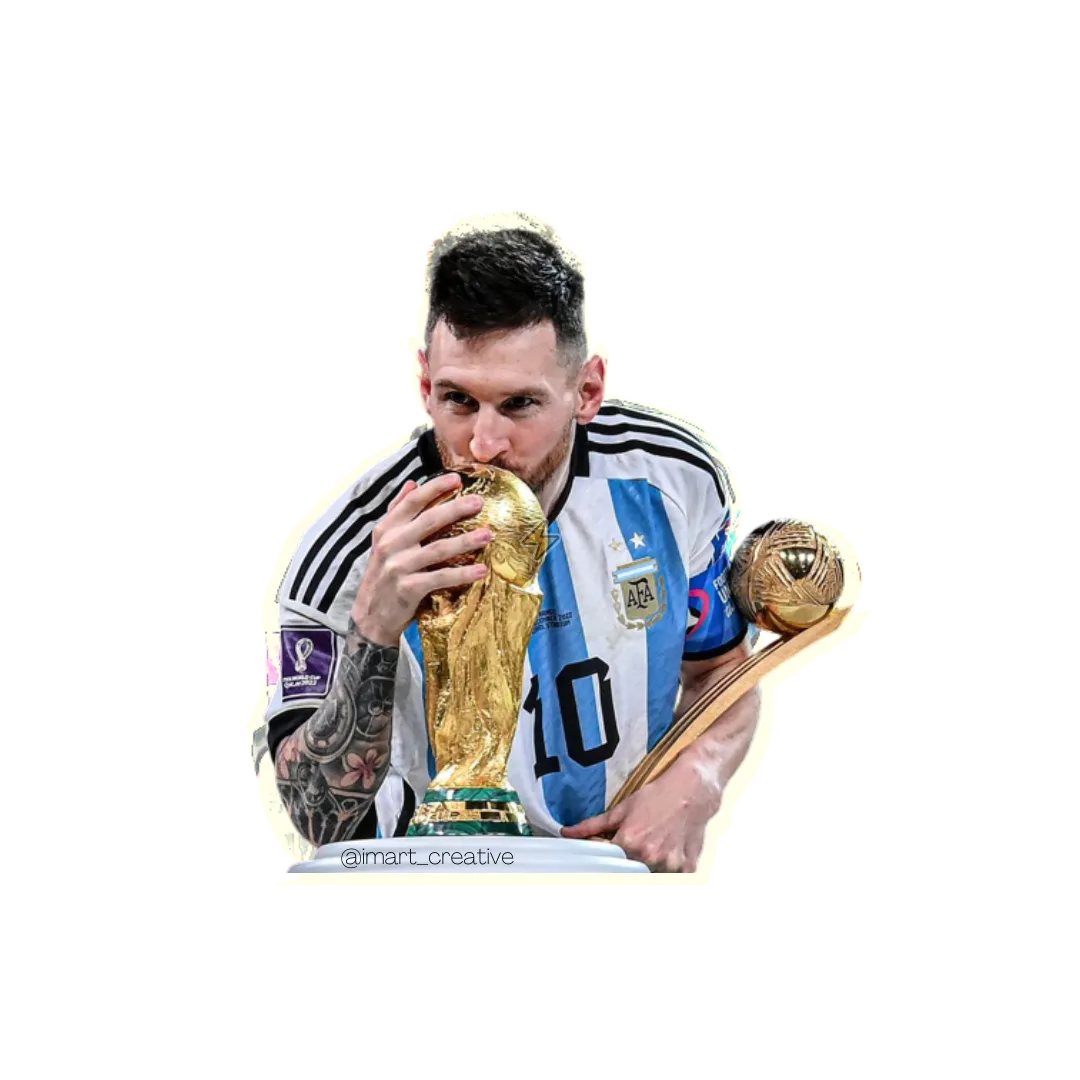 Sticker de Lionel Messi - comprar en Argentina