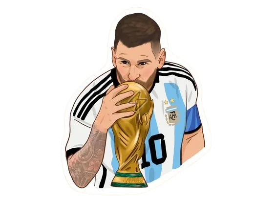 Sticker de Lionel Messi - comprar en Argentina