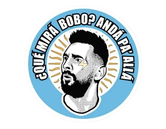 Sticker de Lionel Messi - comprar en Argentina