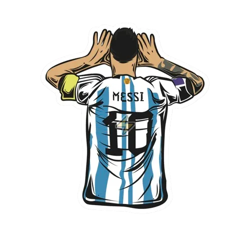 Sticker de Lionel Messi - comprar en Argentina