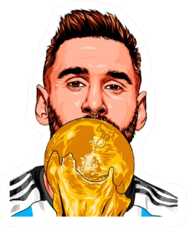 Sticker de Lionel Messi - comprar en Argentina