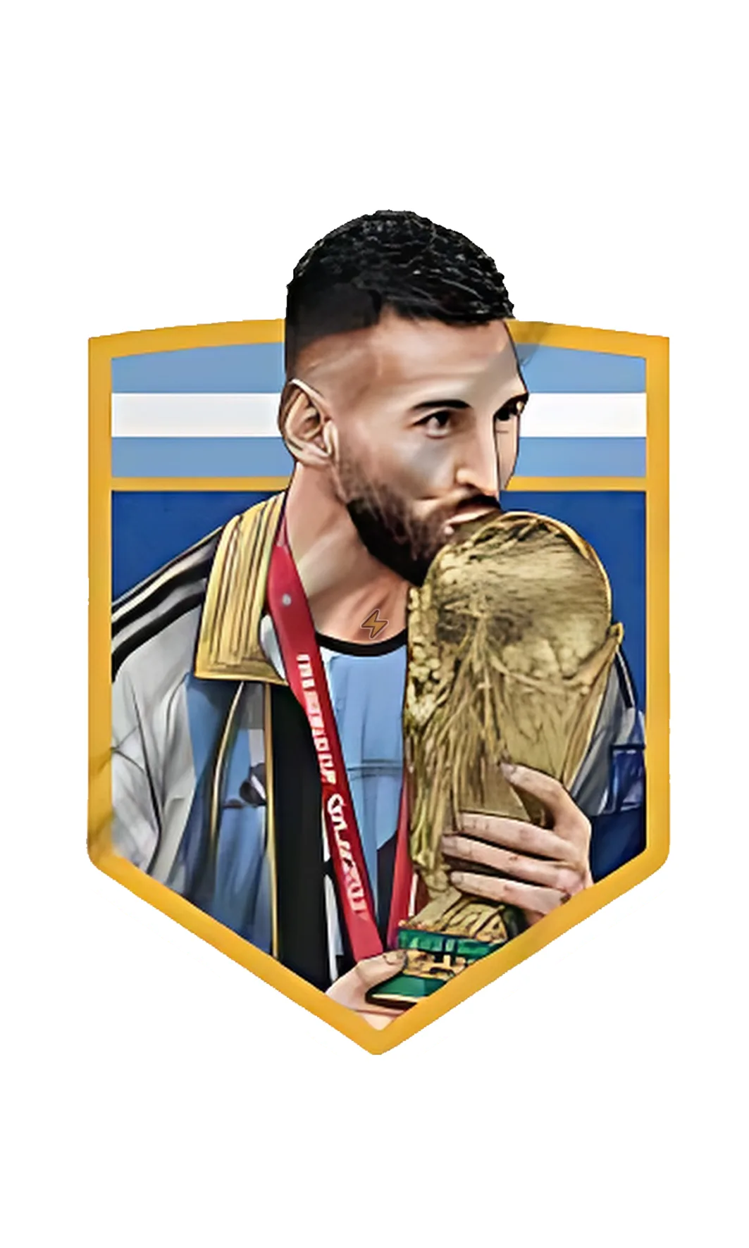 Sticker de Lionel Messi - comprar en Argentina