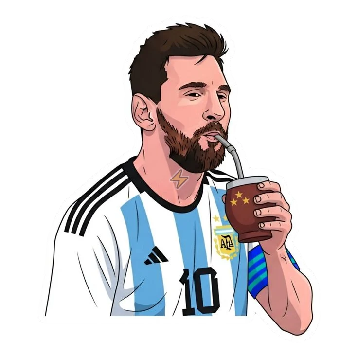 Sticker de Lionel Messi - comprar en Argentina