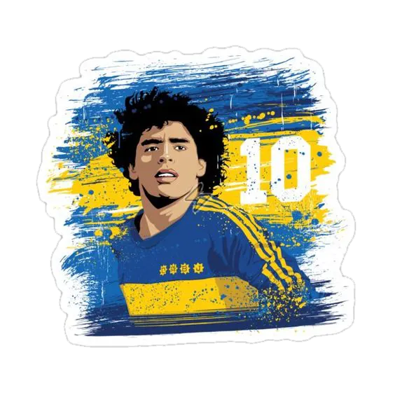 Sticker de Diego Maradona - Boca - comprar en Argentina