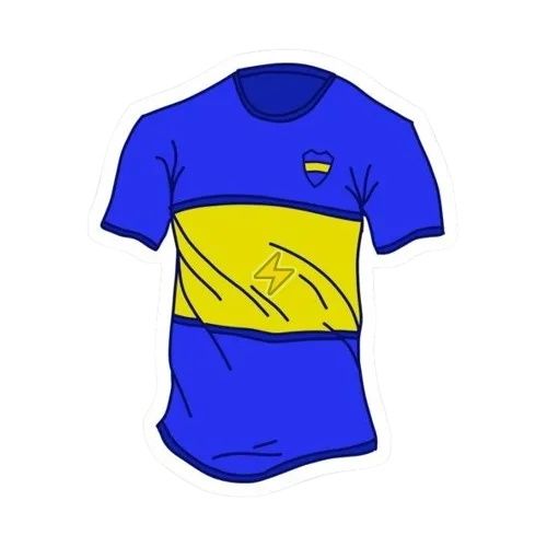 Sticker de Camiseta de Boca - comprar en Argentina