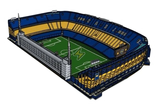 Sticker de La Bombonera - comprar en Argentina