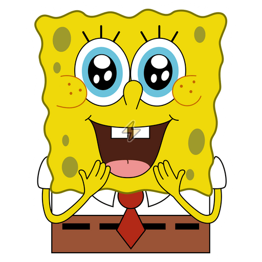 Sticker de Bob Esponja - comprar en Argentina