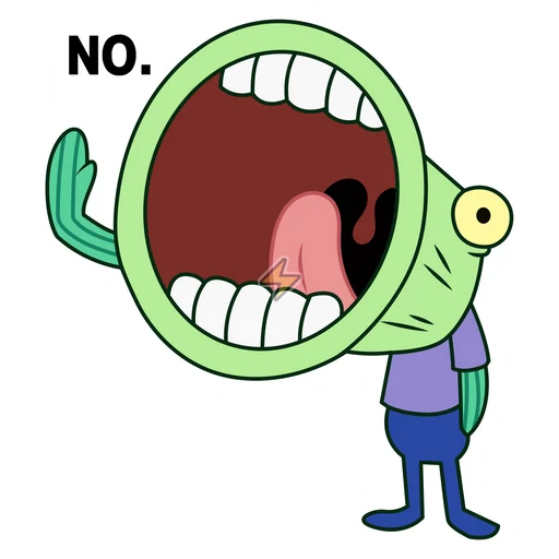 Sticker de No - comprar en Argentina