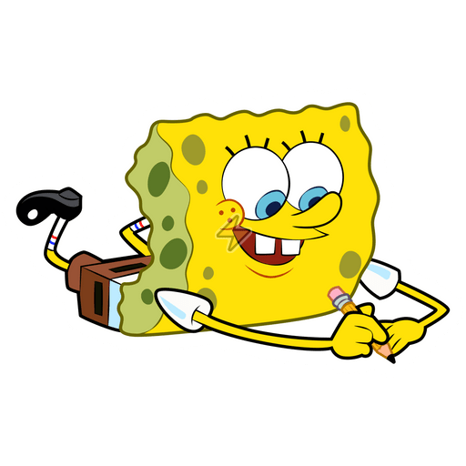 Sticker de Bob Esponja - comprar en Argentina