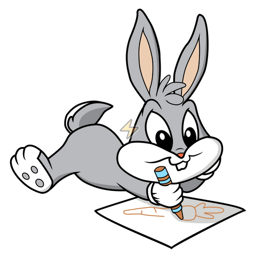 Sticker de Bugs Bunny Bebe - comprar en Argentina