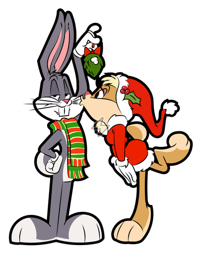 Sticker de Bugs Bunny y Lola Bunny - comprar en Argentina