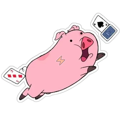 Sticker de Pato el Cerdito - comprar en Argentina