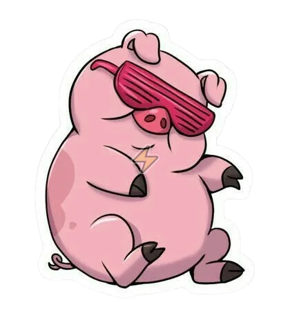 Sticker de Pato el Cerdito - comprar en Argentina