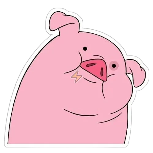 Sticker de Pato el Cerdito - comprar en Argentina