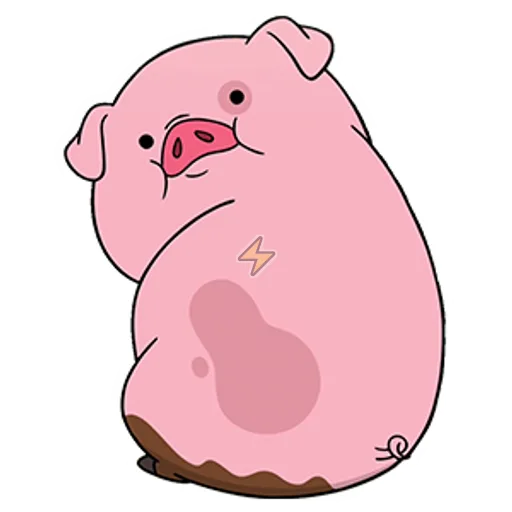 Sticker de Pato el Cerdito - comprar en Argentina