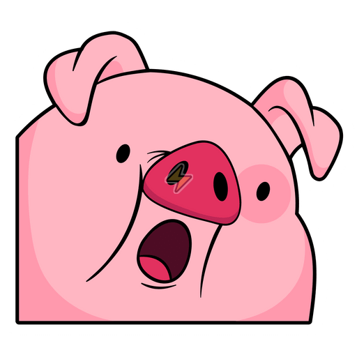 Sticker de Pato el Cerdito - comprar en Argentina