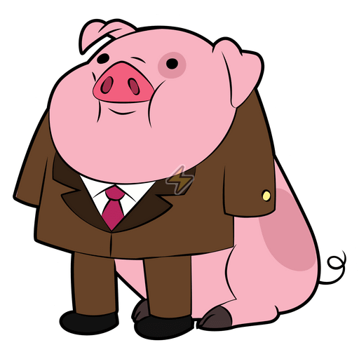 Sticker de Pato el Cerdito - comprar en Argentina