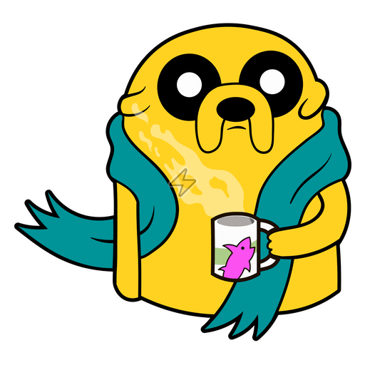 Sticker de Jake, el Perro - comprar en Argentina