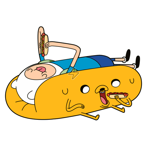 Sticker de Jake y Finn - comprar en Argentina
