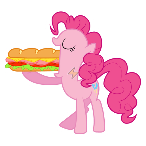 Sticker de Pinkie Pie - comprar en Argentina