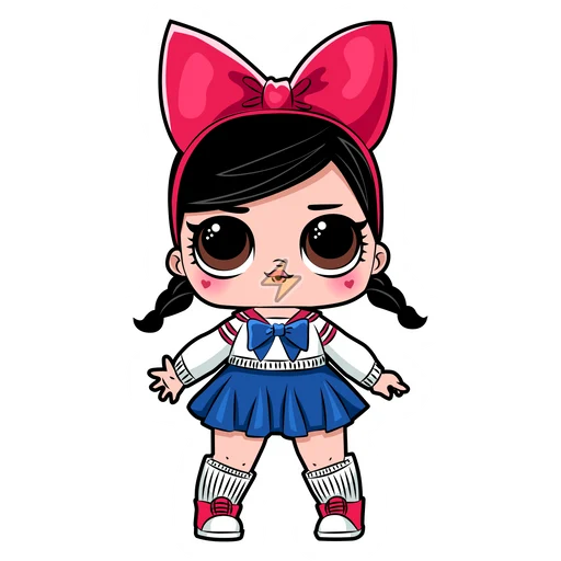 Sticker de Muñeca LOL Surprise! - comprar en Argentina