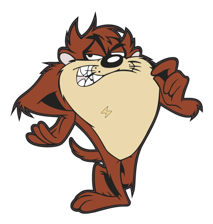 Sticker de Demonio de Tasmania (Taz) - comprar en Argentina