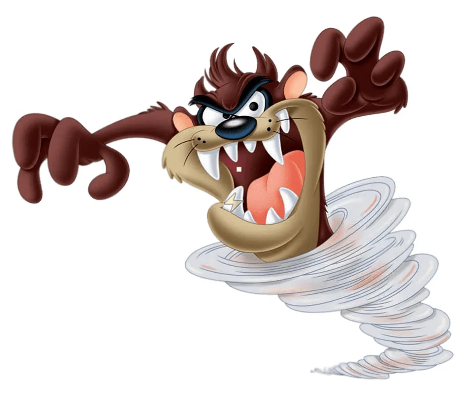 Sticker de Demonio de Tasmania (Taz) - comprar en Argentina