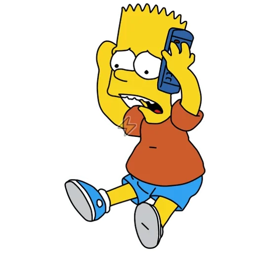Sticker de Bart Simpson - comprar en Argentina
