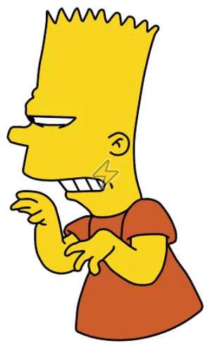 Sticker de Bart - comprar en Argentina