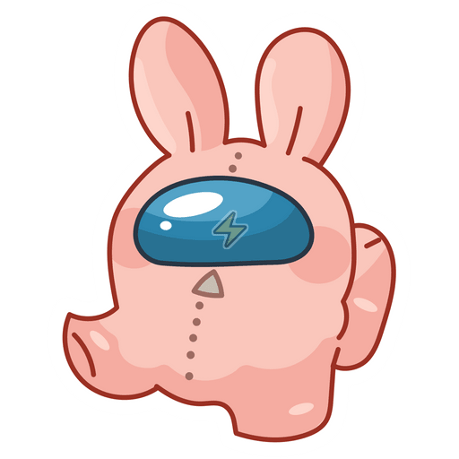 Sticker de Among Us Conejo - comprar en Argentina