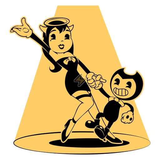 Sticker de Alice Angel y Bendy Bailando - comprar en Argentina