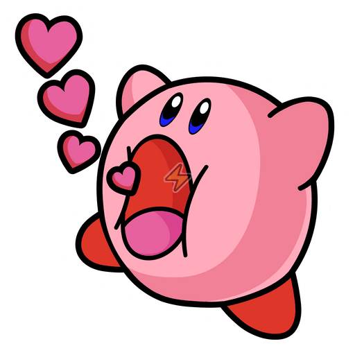 Sticker de Kirby - comprar en Argentina