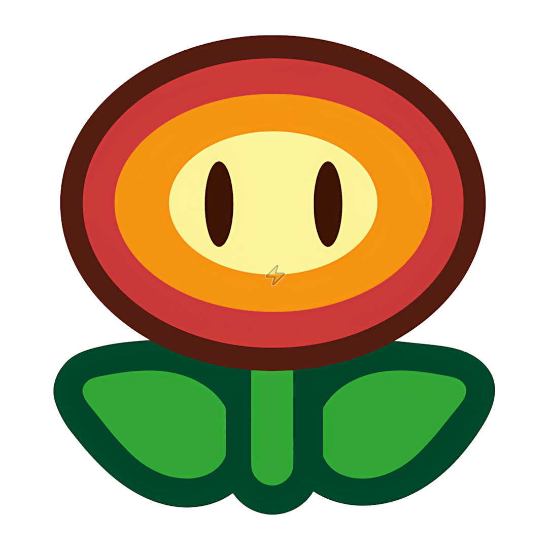 Sticker de Flor de Fuego - comprar en Argentina