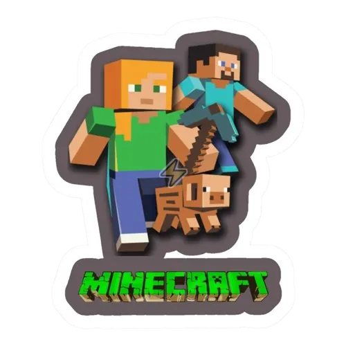 Sticker de Minecraft - comprar en Argentina