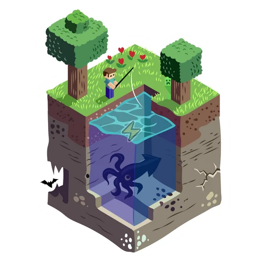 Sticker de Minecraft - comprar en Argentina