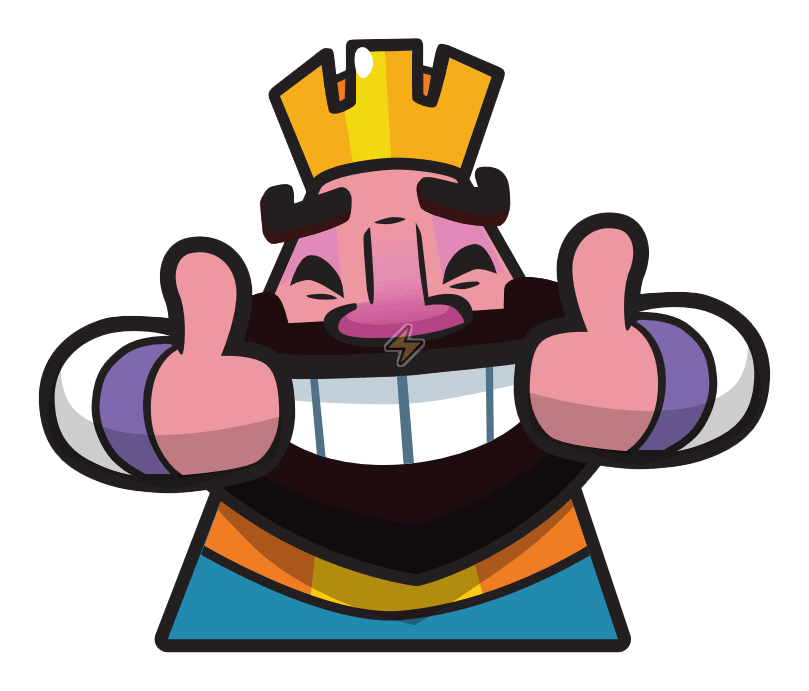 Sticker de Rey - Clash Royale - comprar en Argentina