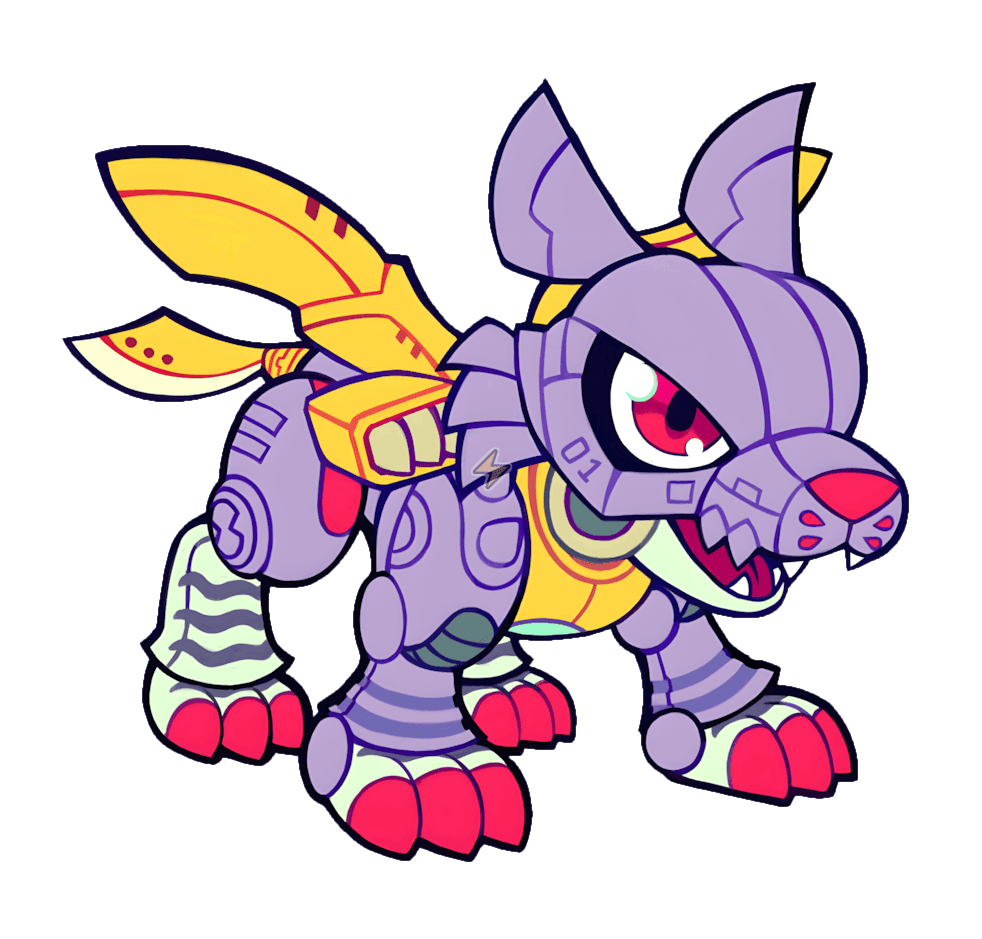 Sticker de MetalGarurumon - comprar en Argentina